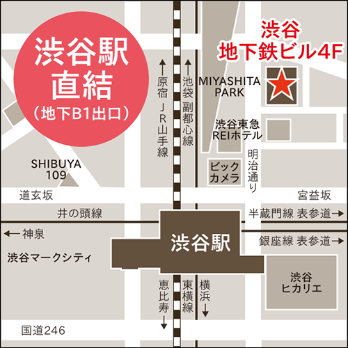 渋谷店 店舗のご紹介 公式 東急 ほけんのコンシェルジュ